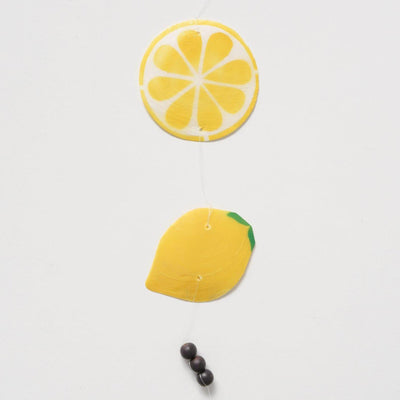 Boltze home guirlande capiz citron 7,5xh178cm