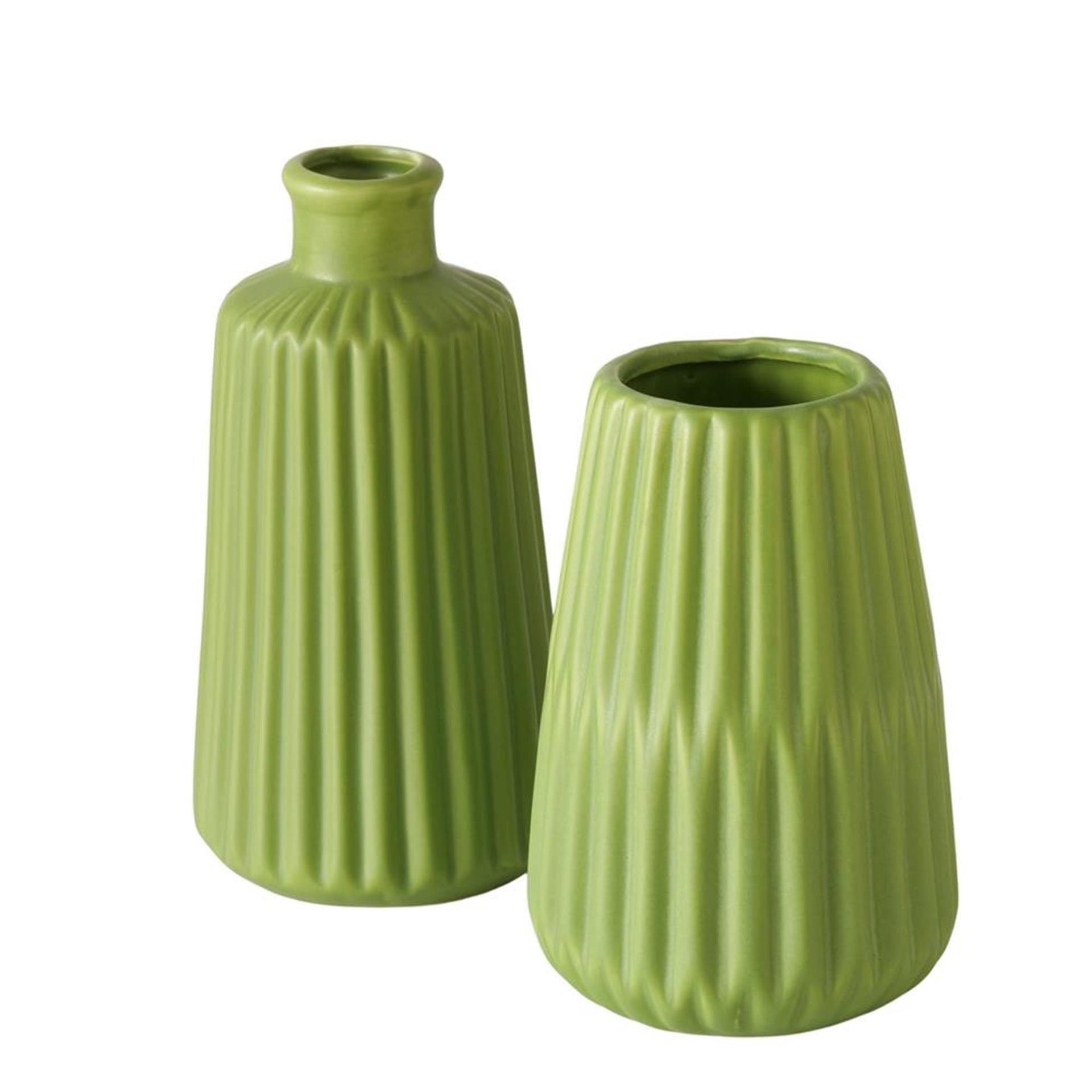 Boltze home vase esko h17cm vert