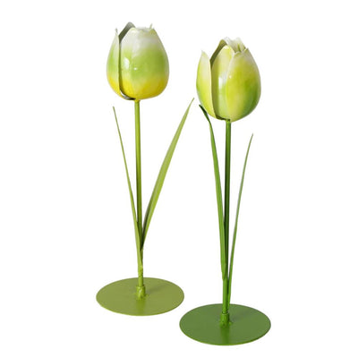 Boltze maison statue tulipe h25cm