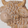 Boltze maison figurine highlander 18x9x13cm