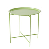 Boltze home plateau table métal vert - afbeelding 1