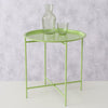 Boltze home plateau table métal vert