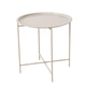Boltze home plateau table métal beige