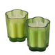 Pot en verre Boltze home avec bougie