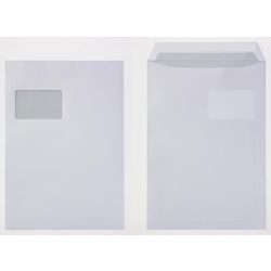 Enveloppes viking c4 blanches avec fenêtre