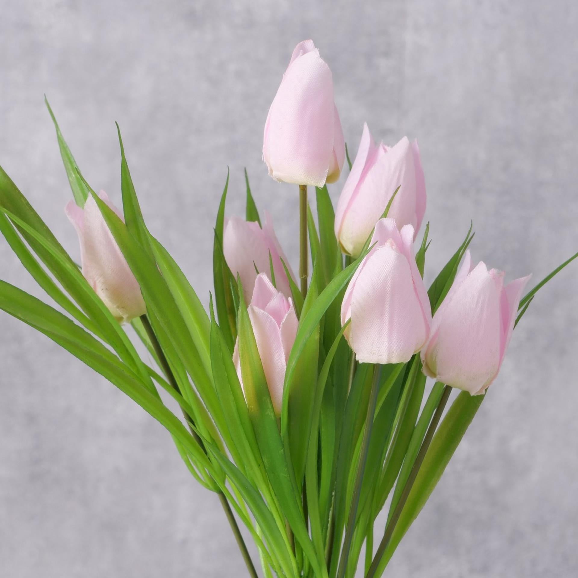 Boltze home bouquet tulipe rose