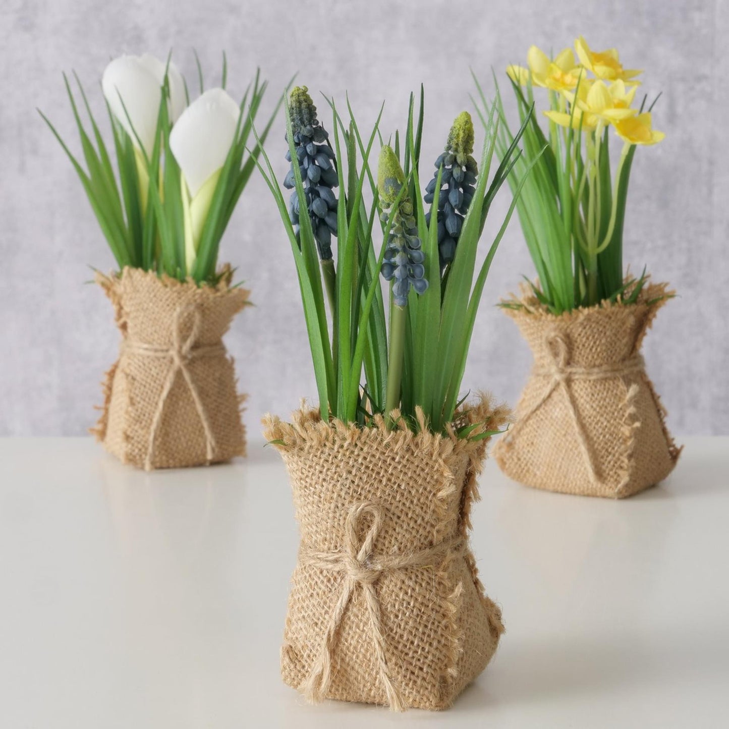 Boltze home plante artificielle printemps h19cm