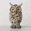 Boltze maison figurine hibou 21x18x39cm
