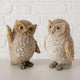 Boltze home figurine hibou couverture 9,5x8x12,5