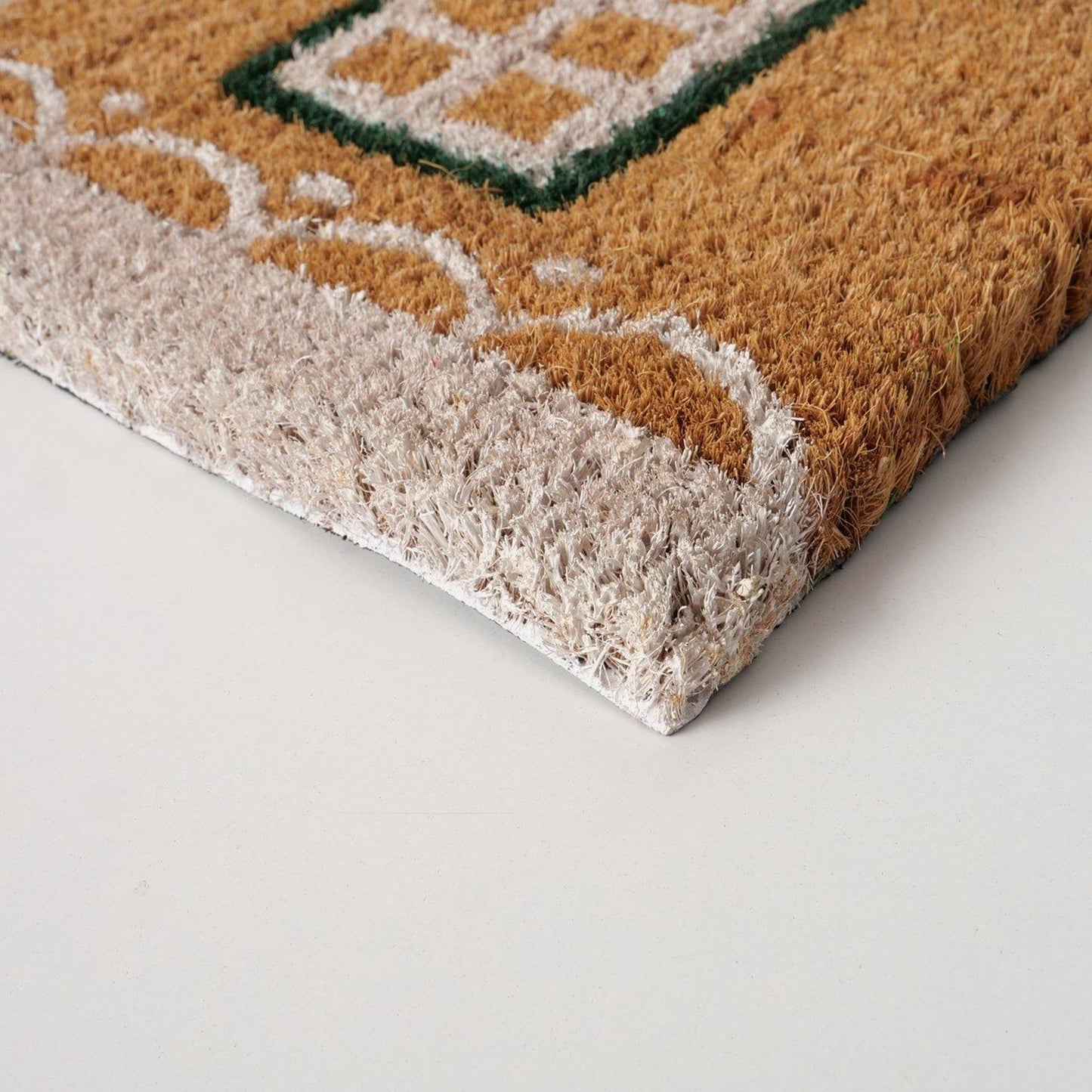 Boltze home paillasson julehus noix de coco 60x40cm