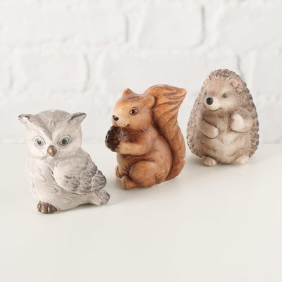 Boltze home set de figurines animaux de la forêt