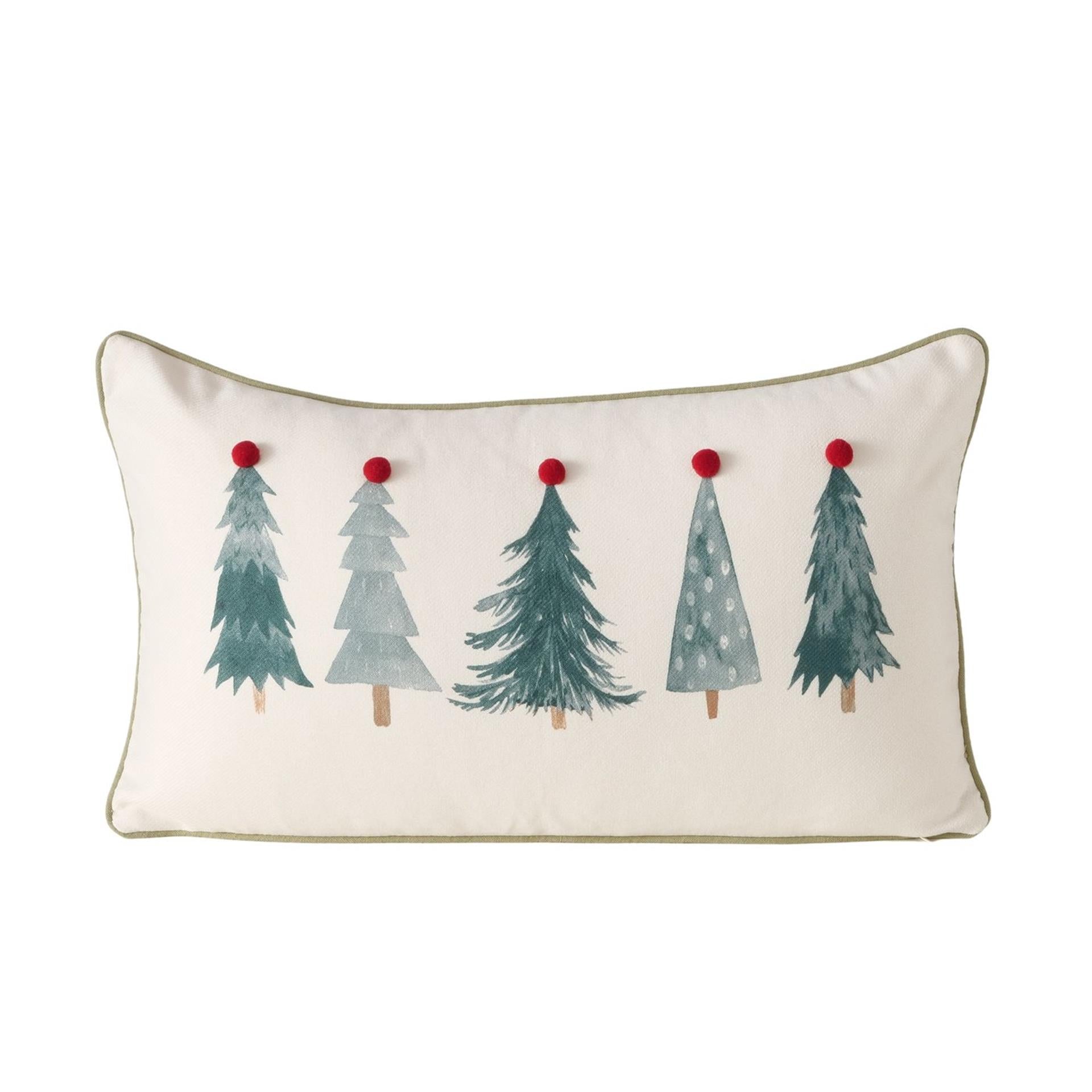 Boltze home coussin sapin de Noël 30x50x6cm