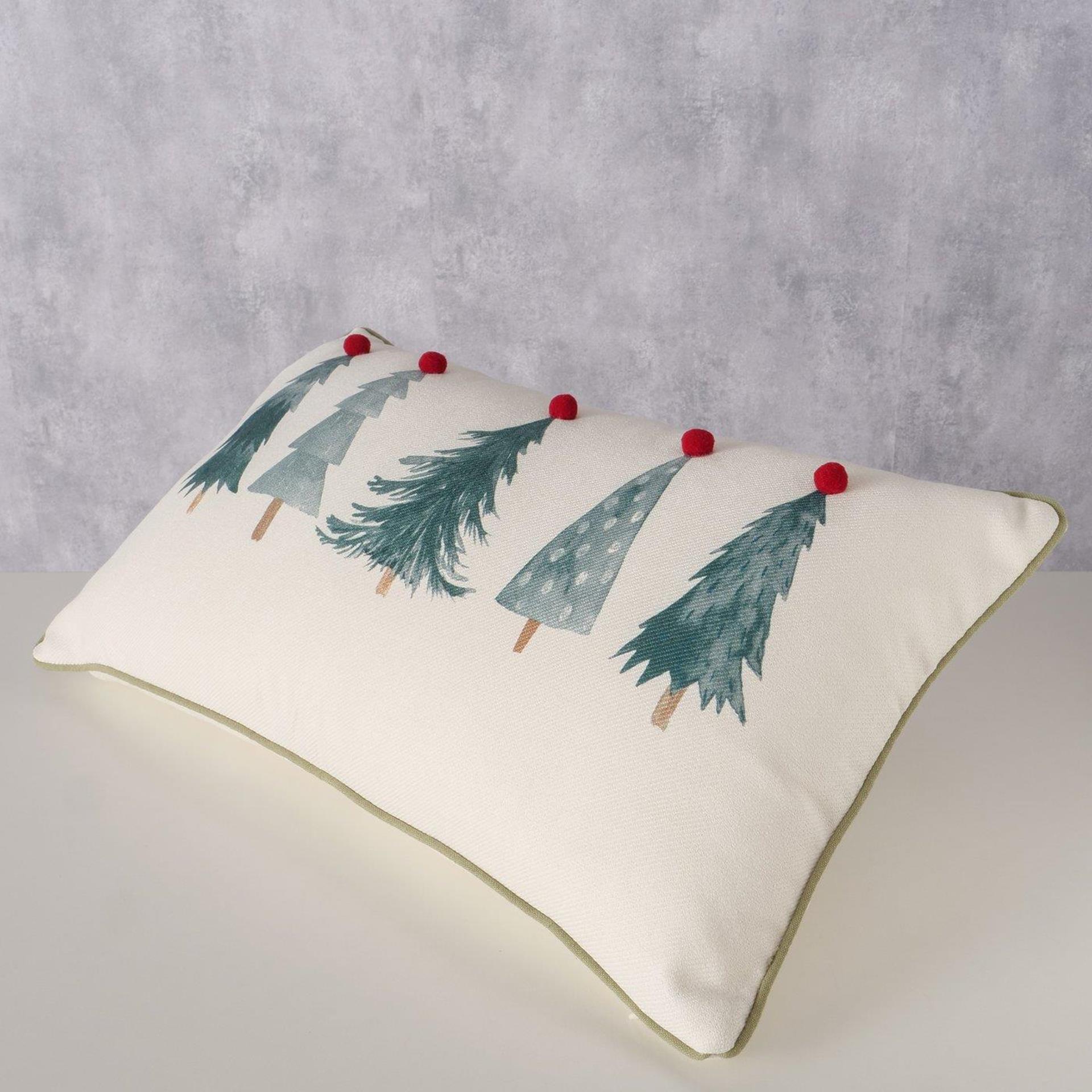 Boltze home coussin sapin de Noël 30x50x6cm