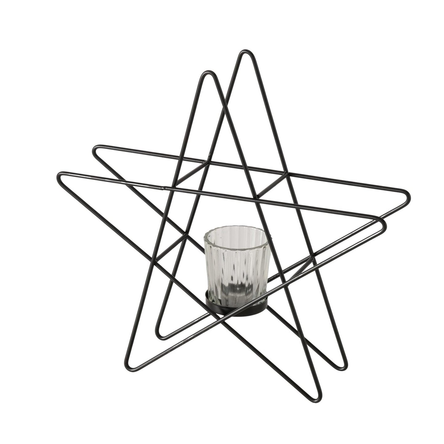Boltze maison lanterne étoile 29,5x27,5cm
