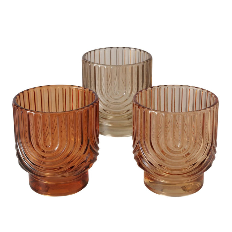 Boltze home lanterne verre ø7xh8cm