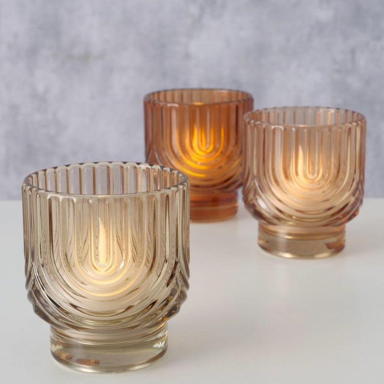 Boltze home lanterne verre ø7xh8cm