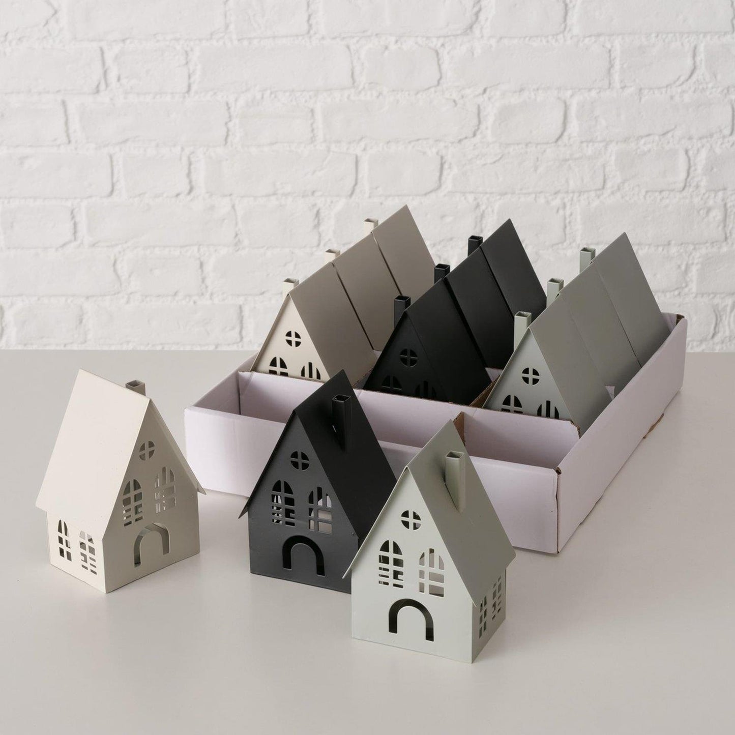 Boltze home maison lanterne l7,3xh12,9cm