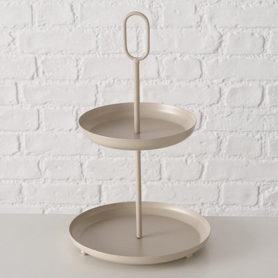 Boltze home etagère gogo beige ø21xh34cm