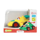 Voiture de course de dessins animés de petites étoiles