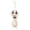 Boltze home Pendentif de Noël cerf 7x30x14cm