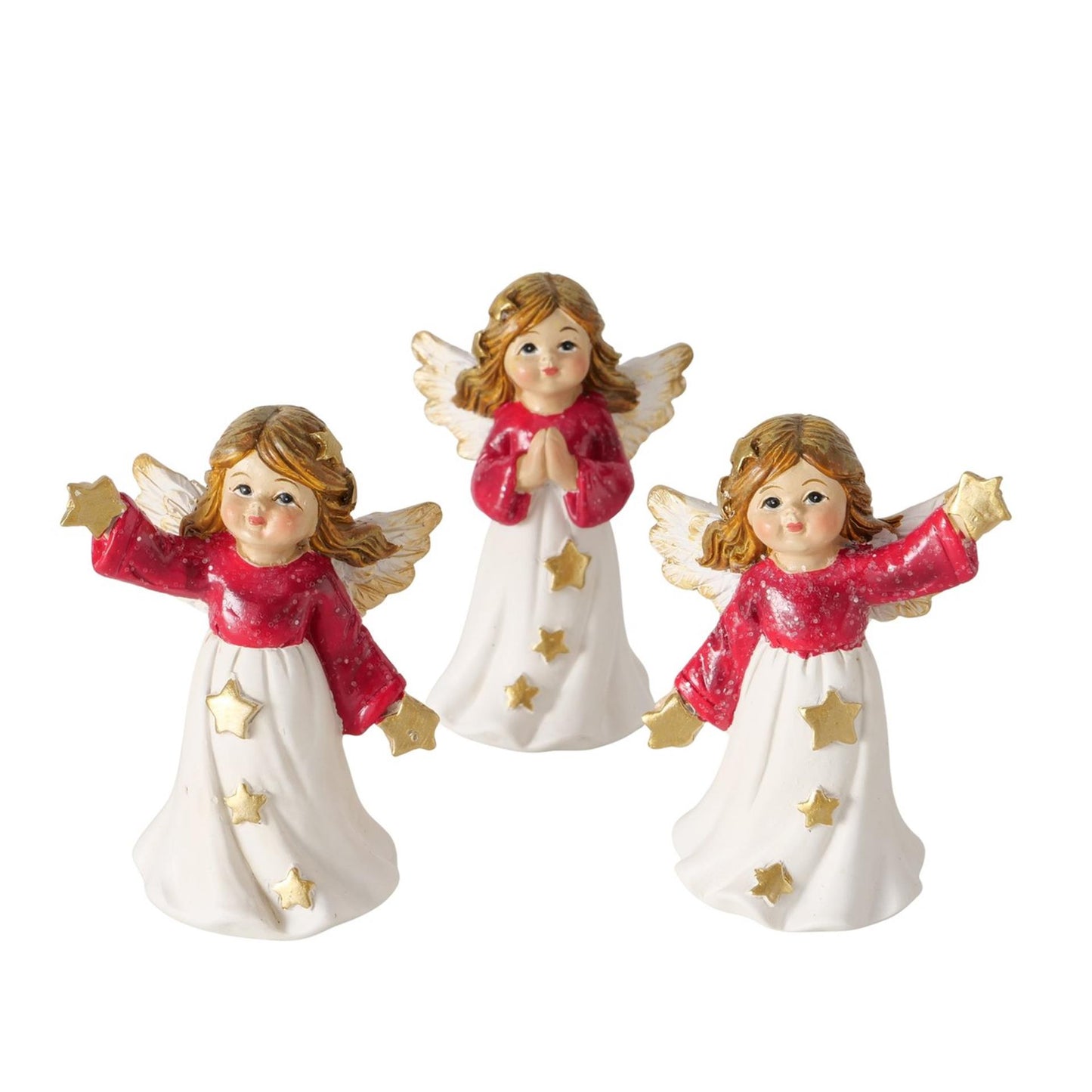 Boltze maison figurine ange 4,3x3,5x7cm