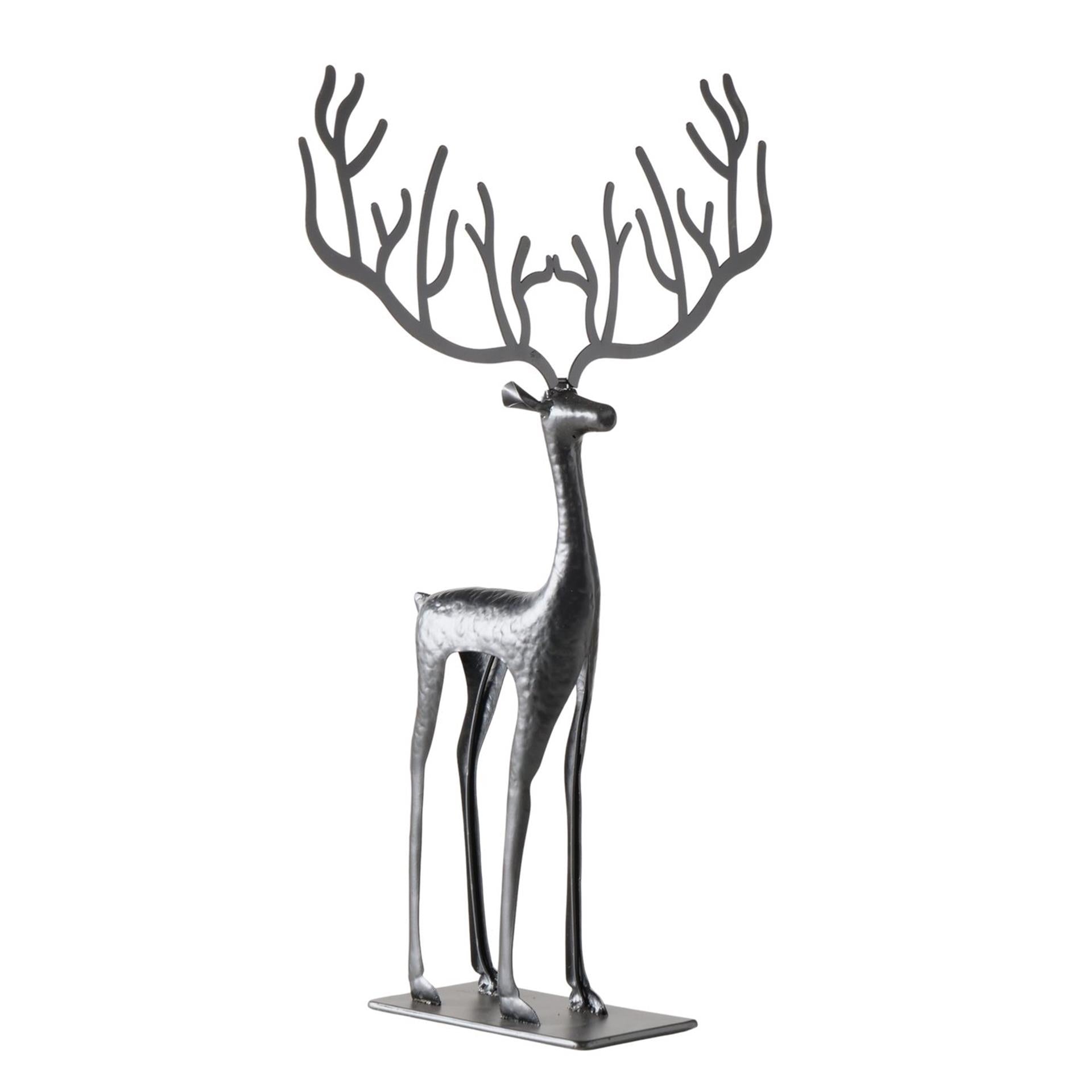 Boltze maison figurine cerf 31,5x17x48,4cm