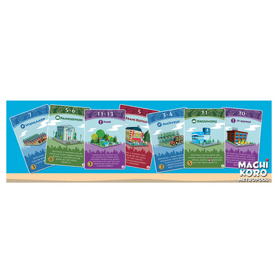 Games de gobelin blancs Machi Koro Expansion Metropolis