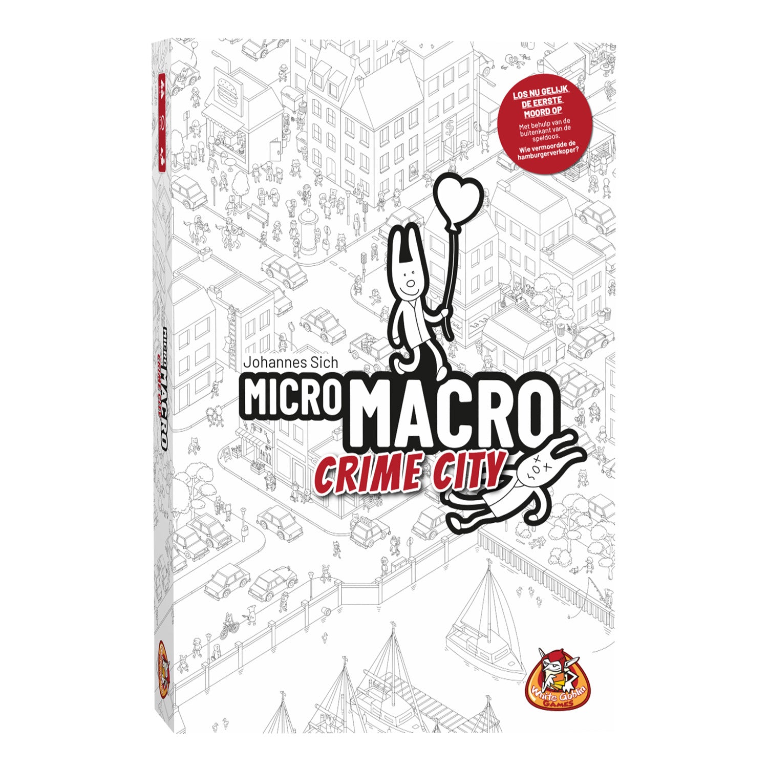 Jeux de gobelin blanc micromacro: Crime City