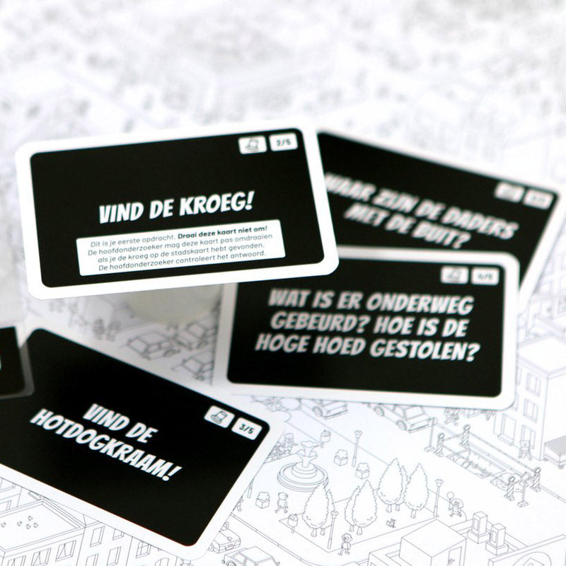 Jeux de gobelin blanc micromacro: Crime City