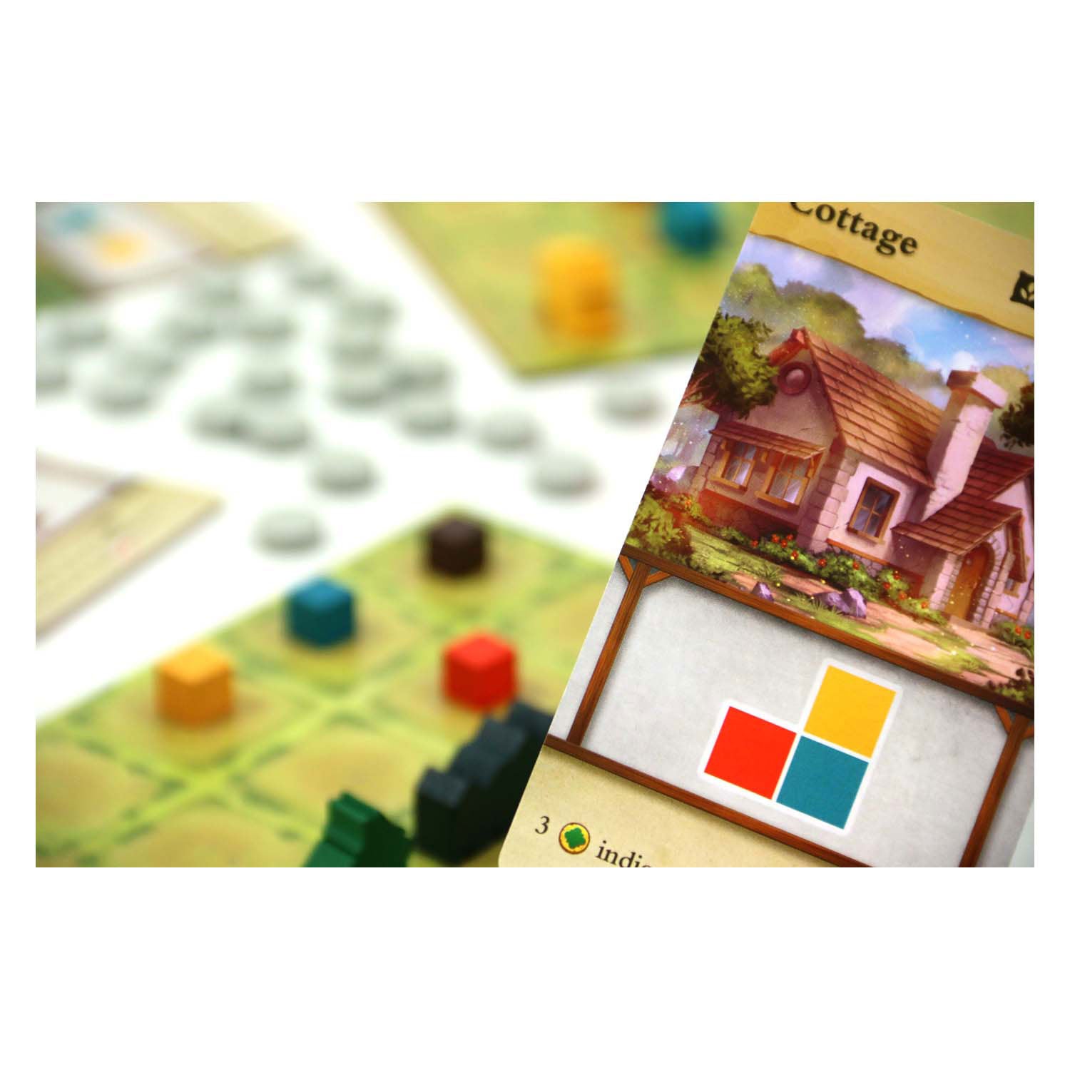 Jeux de gobelin blancs minuscules villes