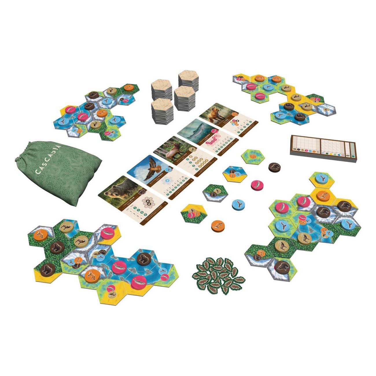 Jeux de gobelin blancs Cascadia