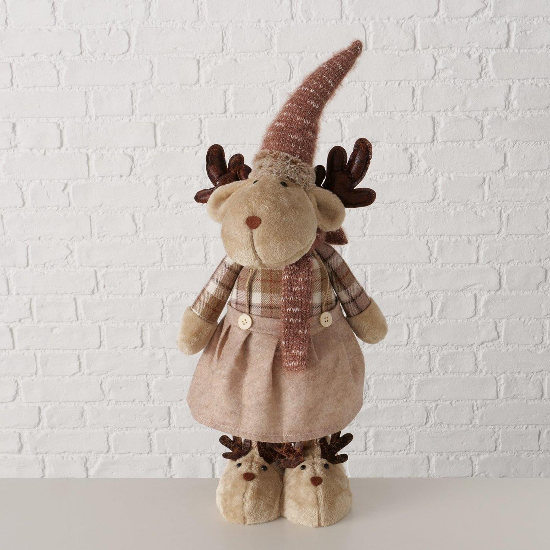 Boltze maison figurine cerf 27x30x110cm