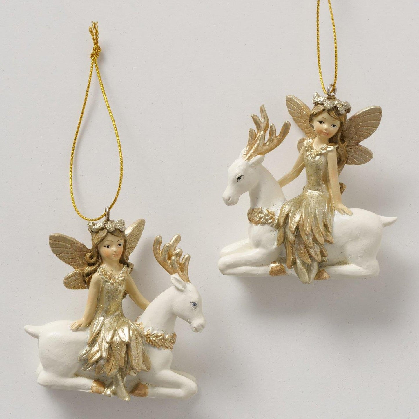 Boltze home Pendentif de Noël ange 7x2,5x7cm