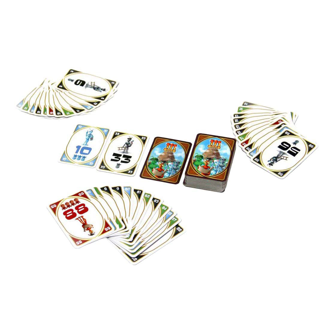 Jeux de gobelin blanc 111 fourmis - jeu de cartes