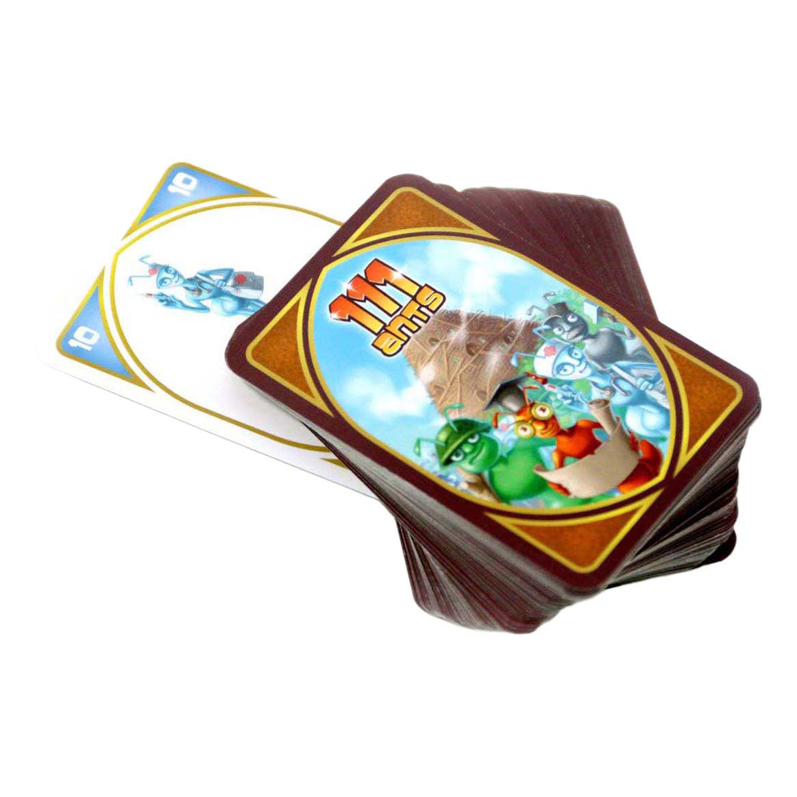 Jeux de gobelin blanc 111 fourmis - jeu de cartes