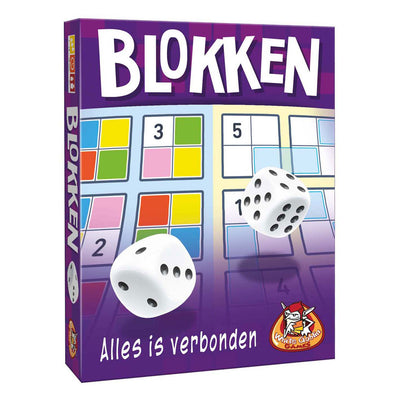 Blocs de jeux de gobelin blanc - jeu de dés