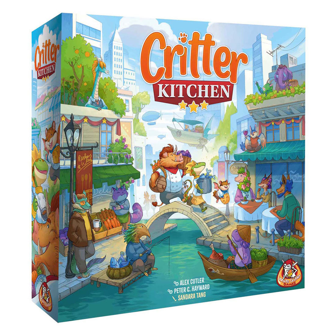 Cuisine de créatures de jeux de gobelin blanc - jeu de société