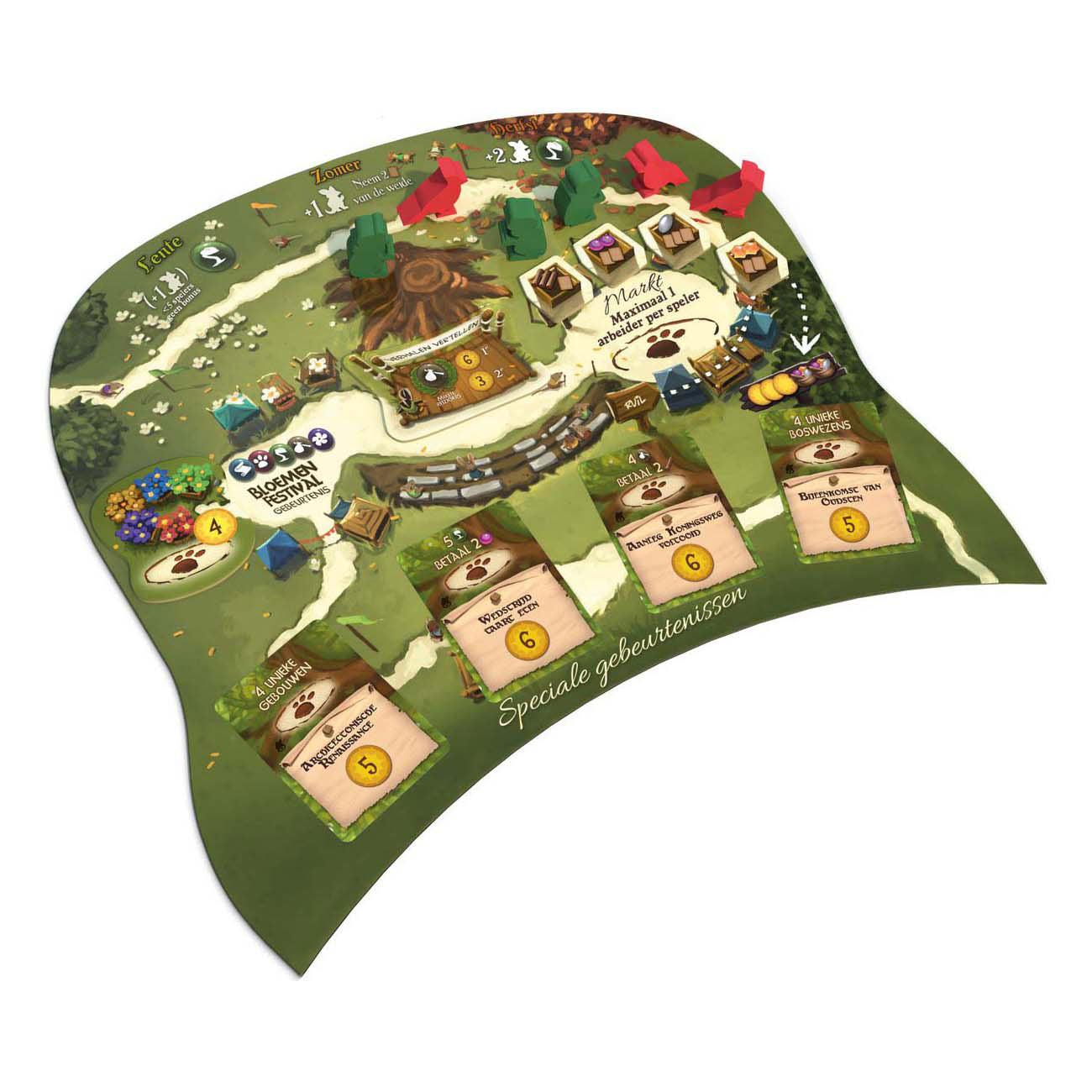 Jeux de gobelin blancs Everdell: Bellfaire