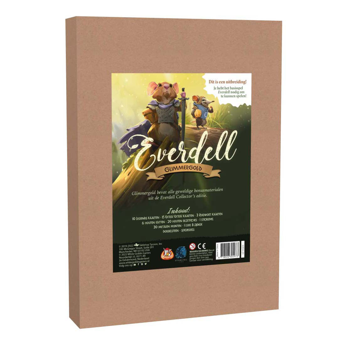 Jeux de gobelin blancs Everdell: Glimmergold