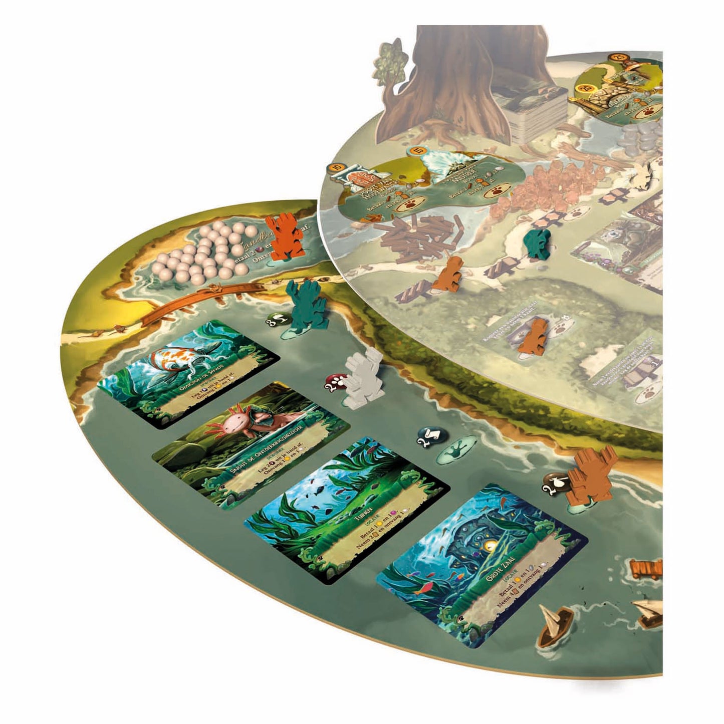 Jeux de gobelin blancs Everdell: Pearlbrook