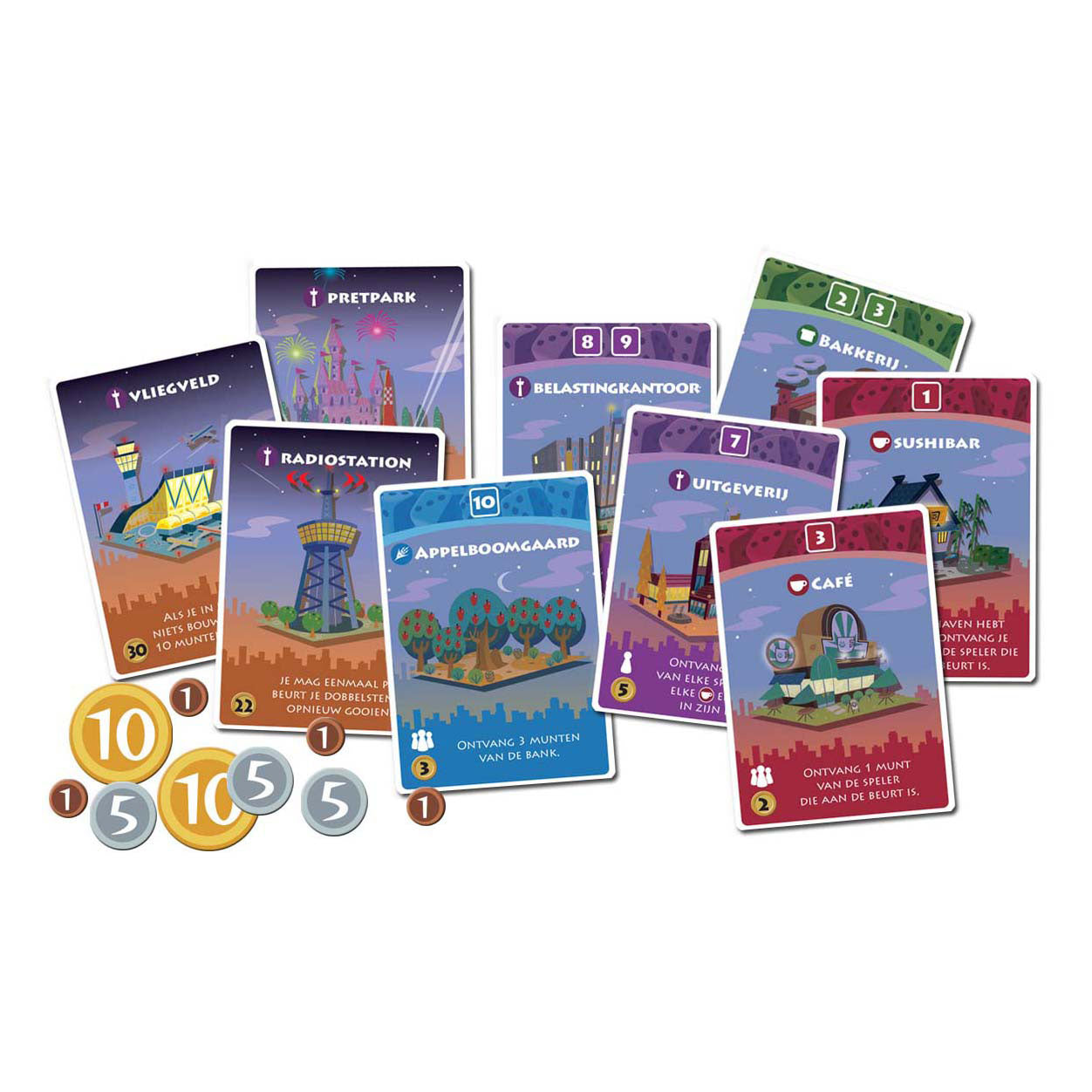 Jeux de gobelins blancs machi koro nuit