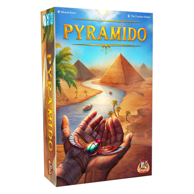 Pyramido de jeux de gobelin blanc - jeu de société