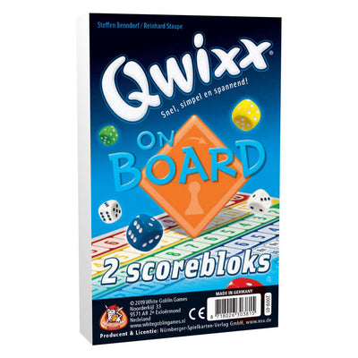 Games de gobelin blancs Qwixx à bord (blocs de score supplémentaires)