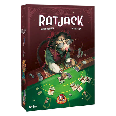 Jeux de gobelin blanc ratjack - jeu de cartes