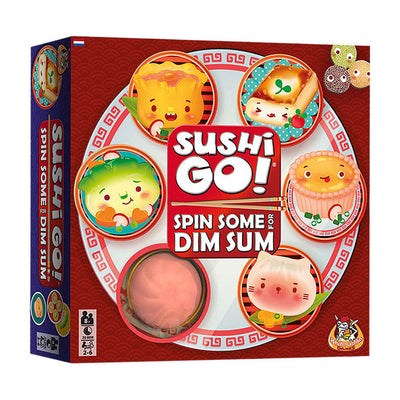 Jeux de gobelins blancs, sushi go ! faites-en tourner pour des dim sum - jeu de société 2 à 6 joueurs
