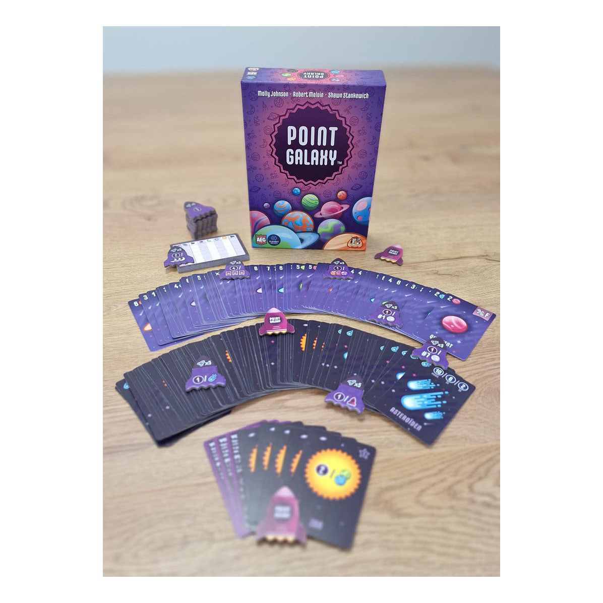 Jeux de gobelins blancs point galaxy - jeu de cartes