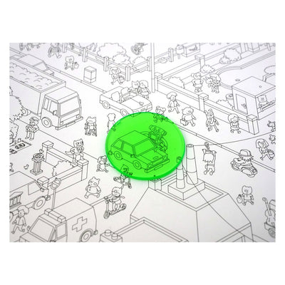 Jeux de gobelin blanc micro macro enfants - jeu de société