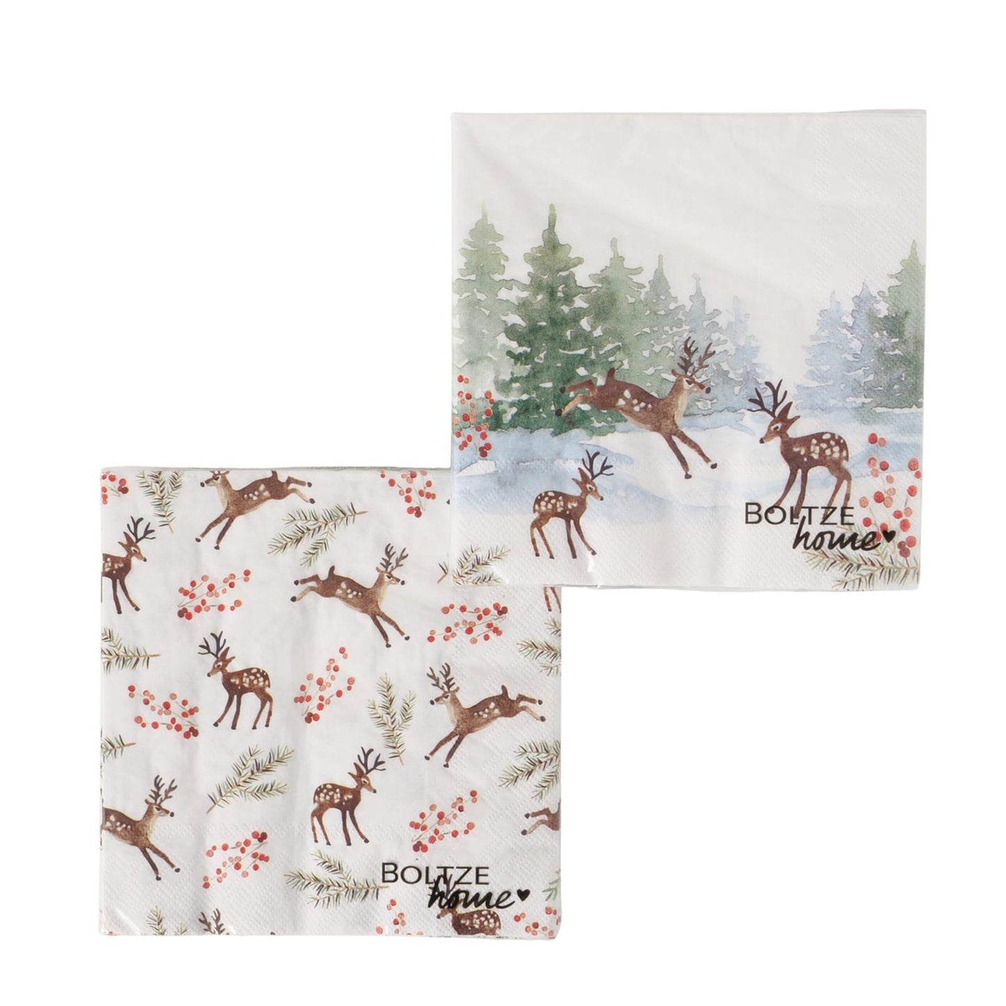 Boltze home serviettes roxy paquet de 20