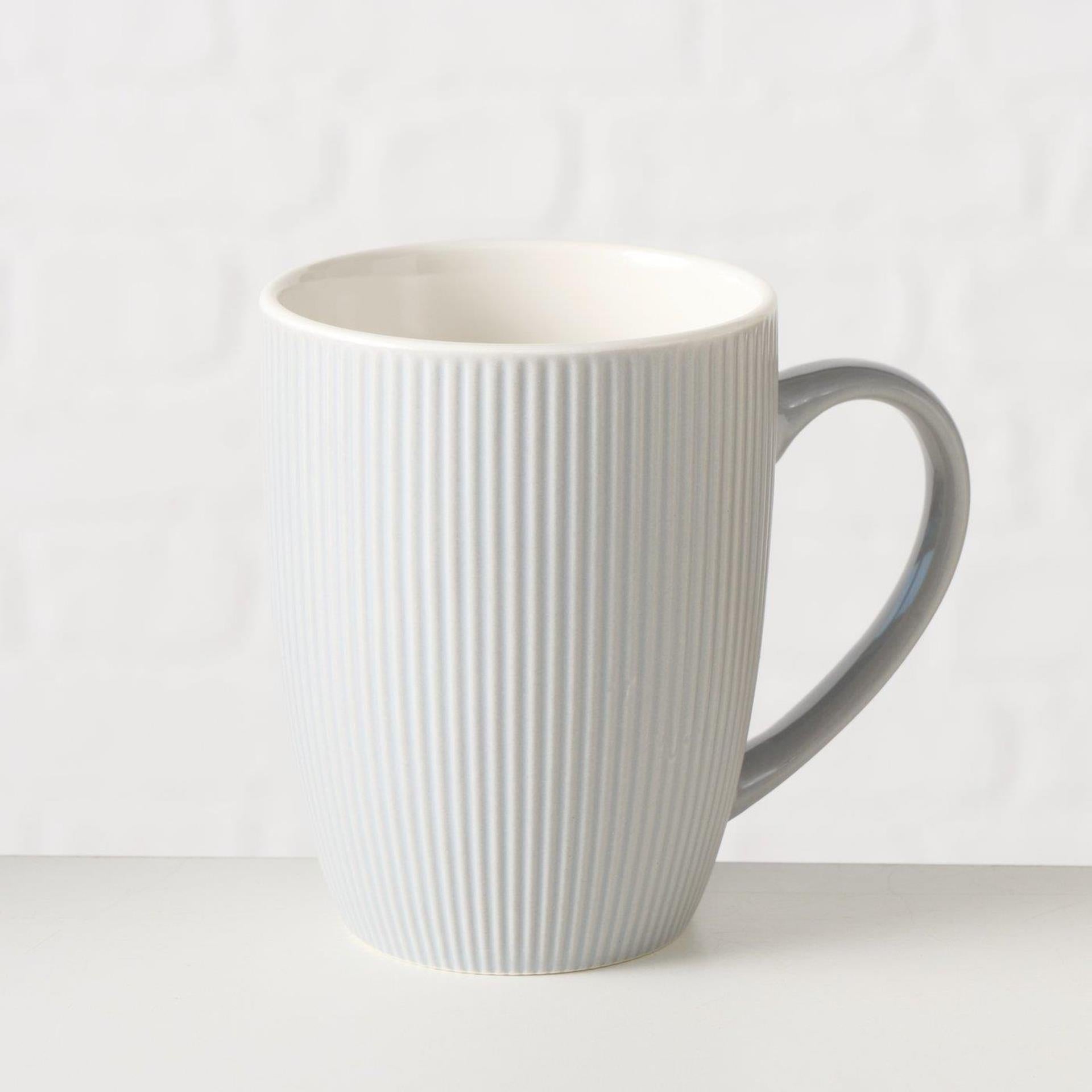 Boltze home tasse gris 290ml ø7,5cm