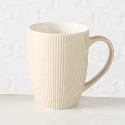 Boltze maison tasse beige 290ml ø7,5cm